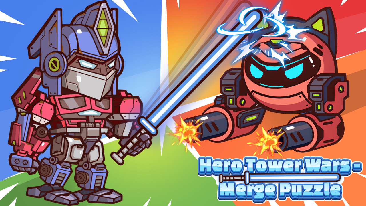 Hero Tower Wars Merge Puzzle